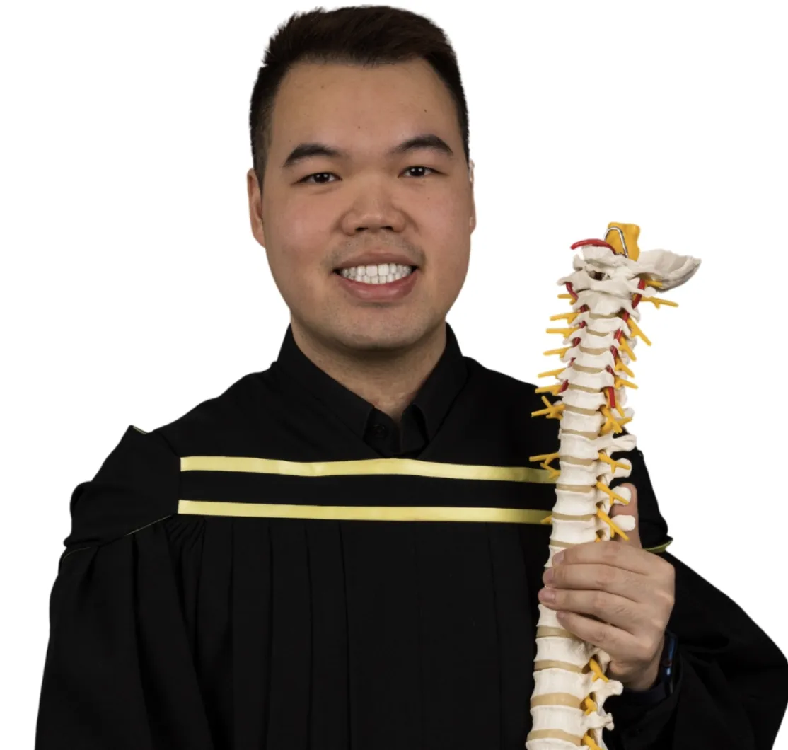 Simon Luu, physiotherapist